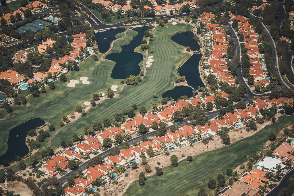 Las Vegas residential aerial