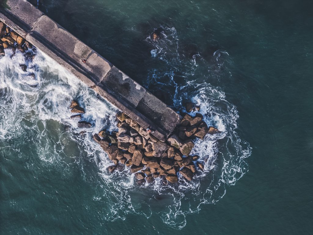 pier aerial Portugal © Damiano Nigro