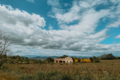 Cévennes mountains in France