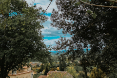 Cévennes mountains in France