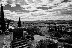 Cévennes mountains in France