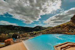 Cévennes mountains in France