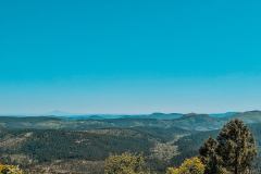 Cévennes mountains in France