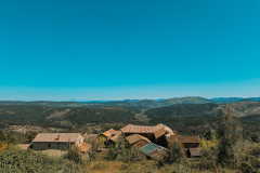 Cévennes mountains in France