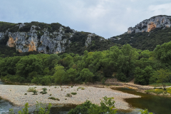 Cévennes mountains in France