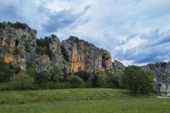 Cévennes mountains in France