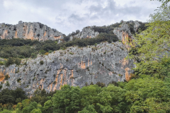 Cévennes mountains in France