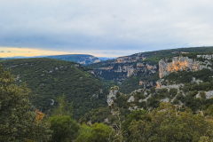 Cévennes mountains in France