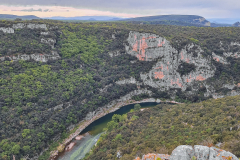 Cévennes mountains in France
