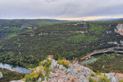 Cévennes mountains in France