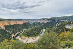 Cévennes mountains in France
