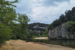 Cévennes mountains in France