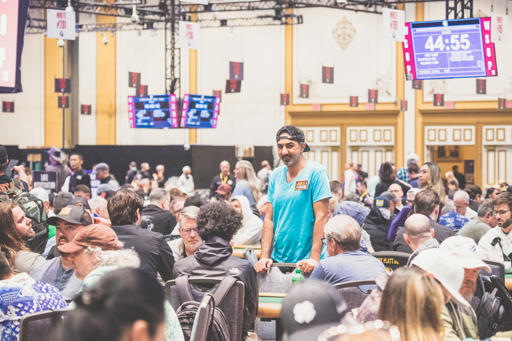 Faraz Jaka at WSOP © Damiano Nigro