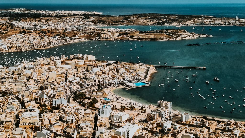 aerial view of Malta © Damiano Nigro