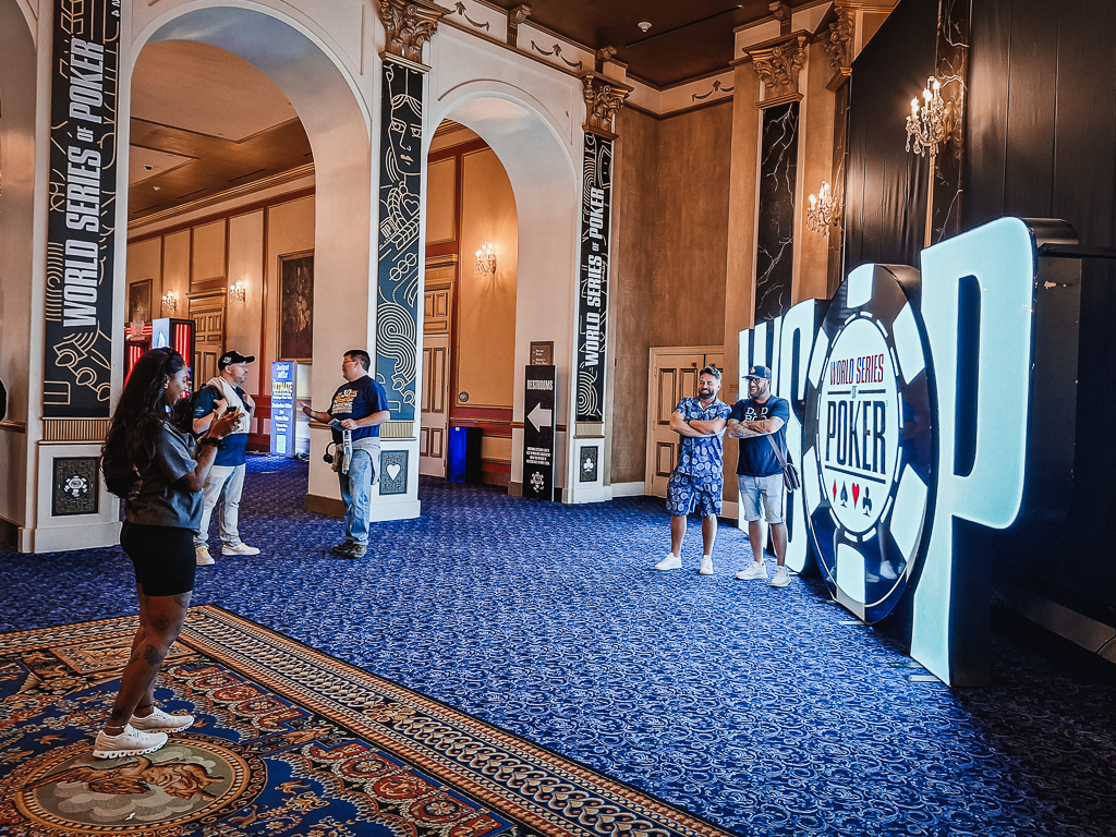 WSOP sign ©Damiano Nigro