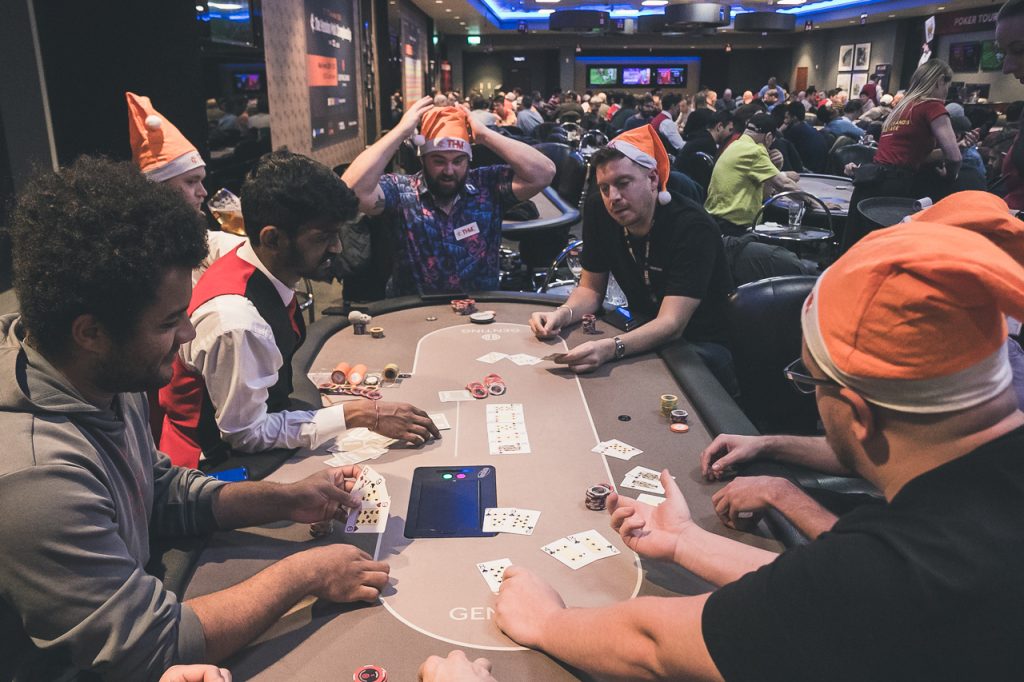 Poker action at Genting Casino London © Damiano Nigro