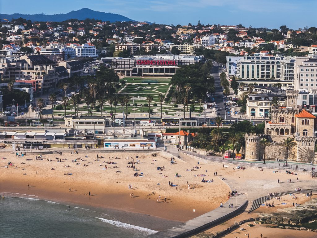 Casino Estoril, Portugal drone aerial view © Damiano Nigro