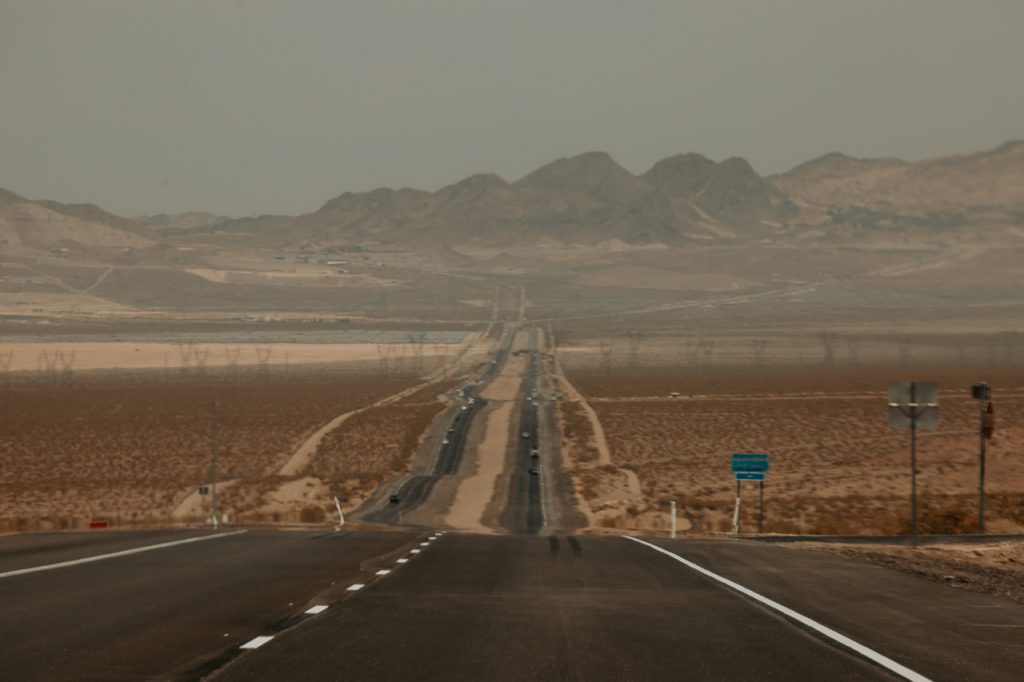 Nevada desert road © Damiano Nigro